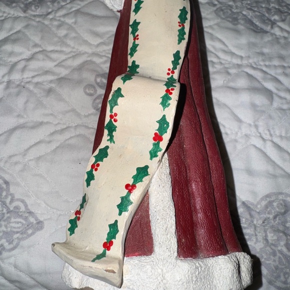 Santa Claus Figurine with List - Picture 6 of 7